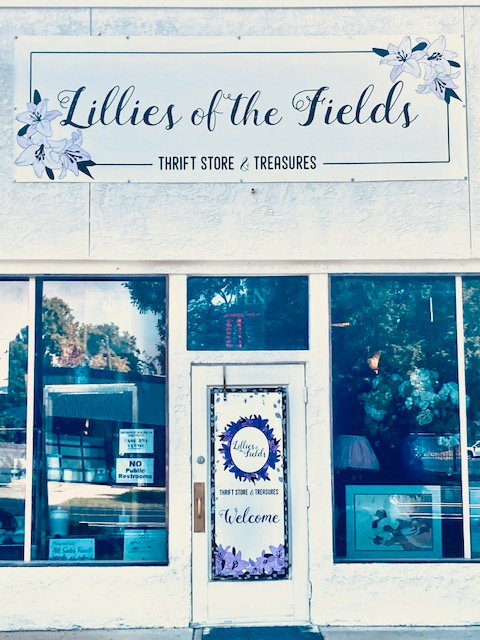 the front of the store